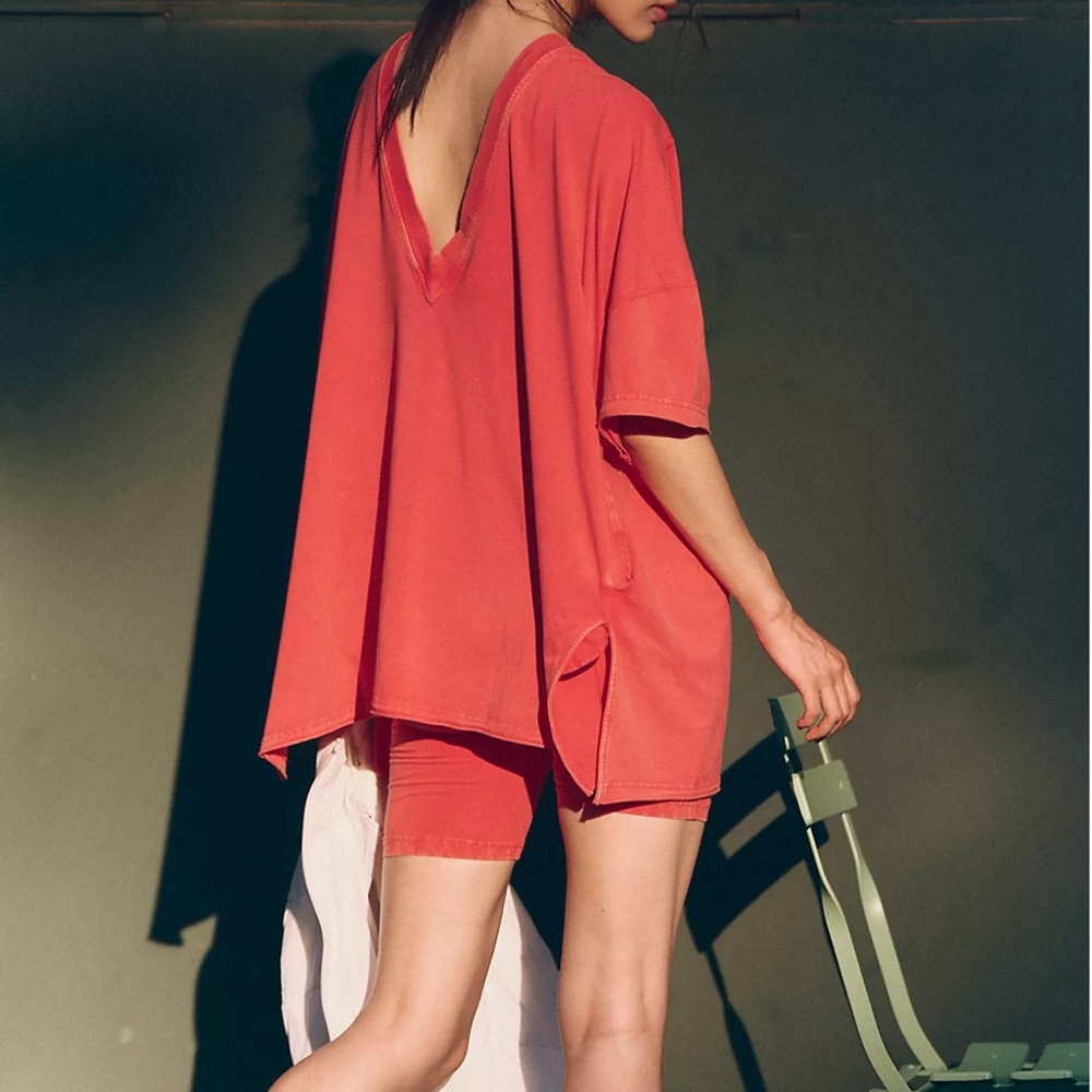 *SOLD* Free People Movement: Oversized Top and Shorts Set